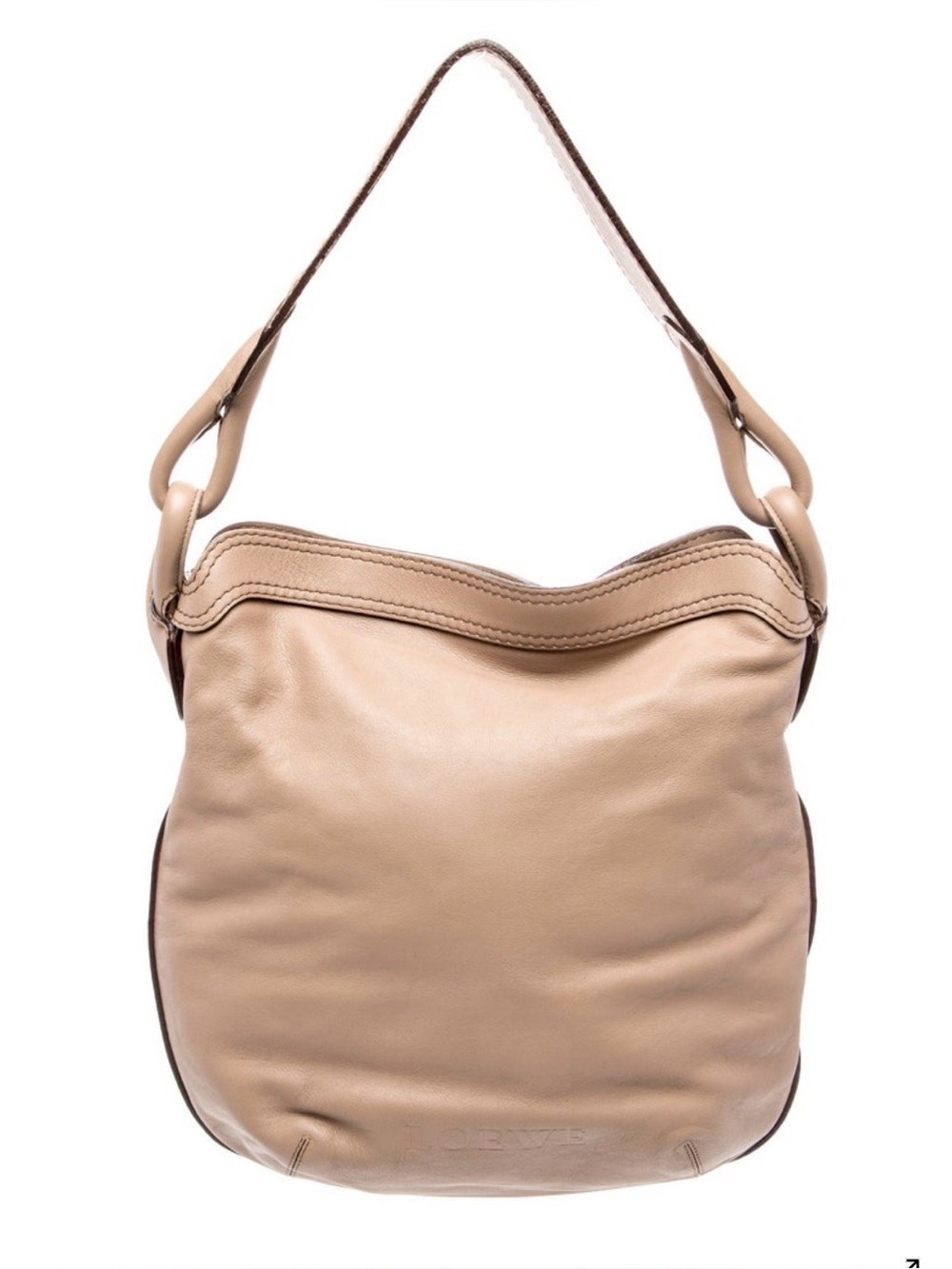 Loewe Leather Slouch Shoulder Bag Women
